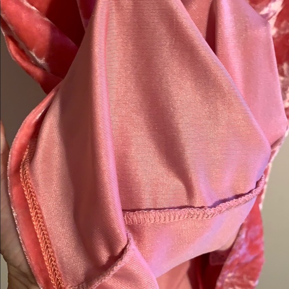 Y2K Hot Pink crushed velvet dress- Forever 21 - Picture 4 of 9